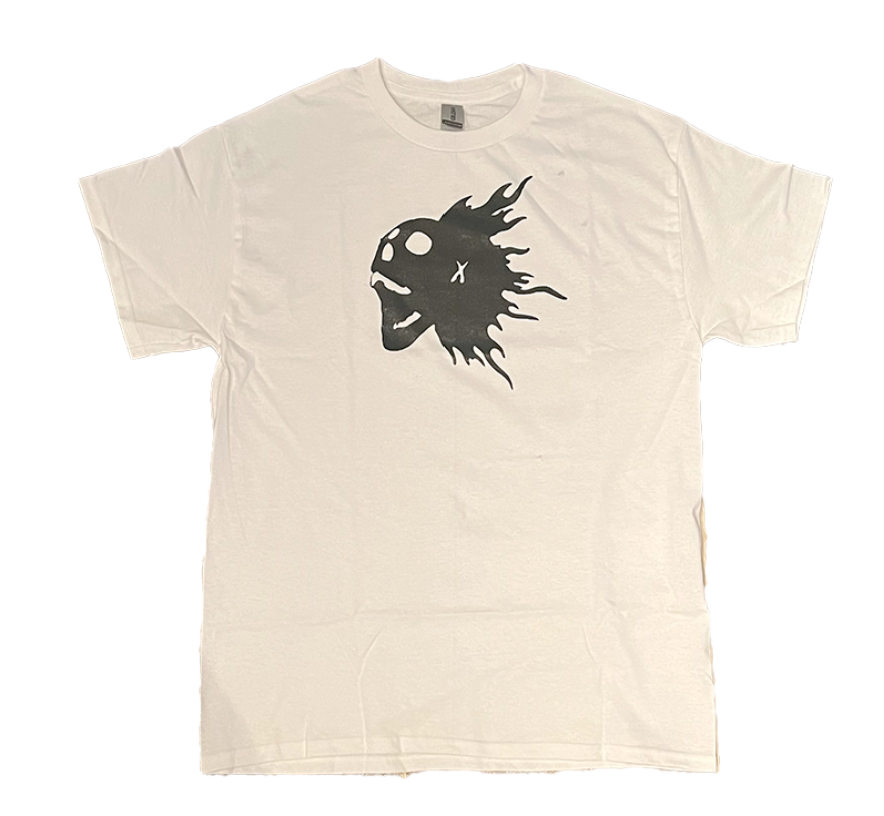 HOT HEAD WHITE TEE